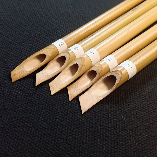 Traditional bamboo qalam for Arabic calligraphy, handcrafted pen for precise strokes and artistic lettering