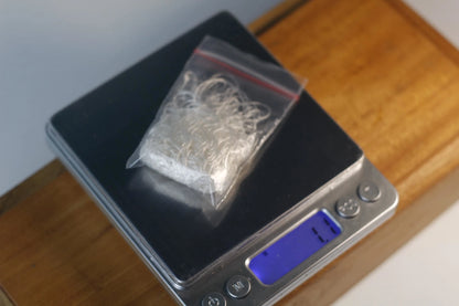 Close-up texture of mulberry silk likka thread for calligraphy ink