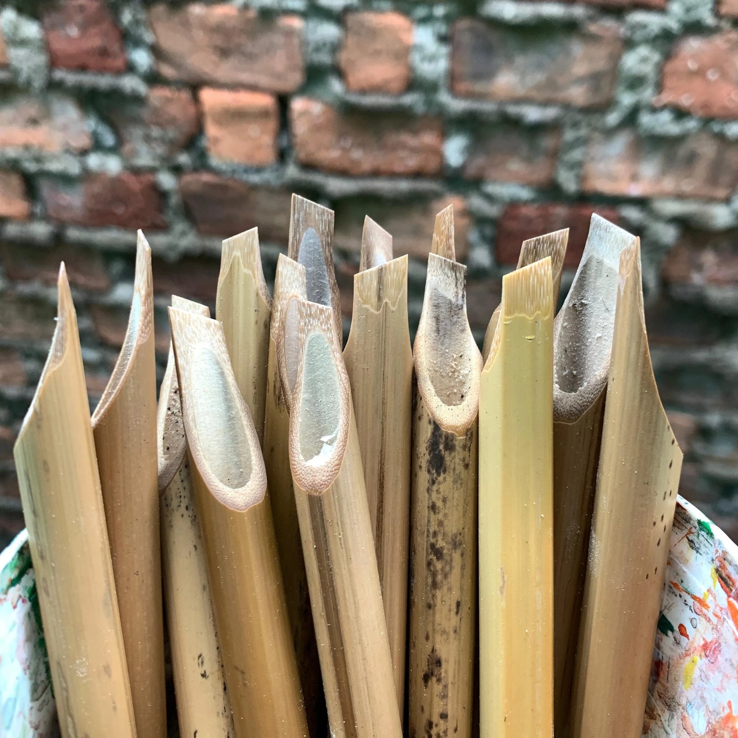 Premium Bamboo Reed Qalam Pen & Set - Handmade Arabic Calligraphy Dip Pens