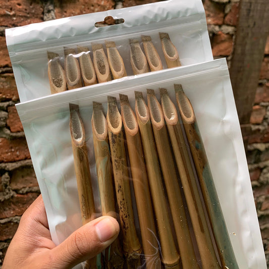 Premium Bamboo Reed Qalam Pen & Set - Handmade Arabic Calligraphy Dip Pens