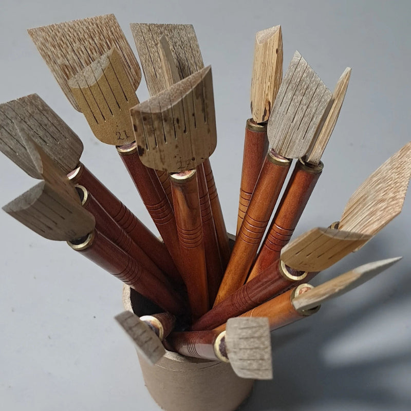 Celi bamboo qalam pen full view”