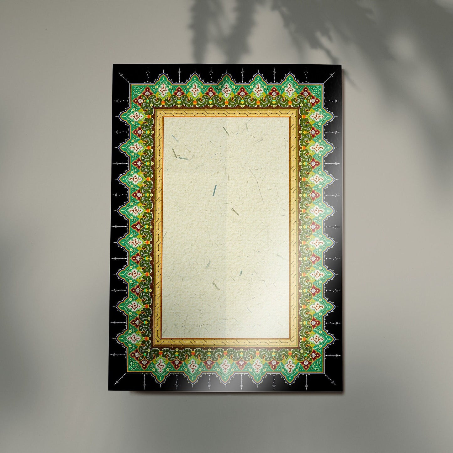 Pack of 20 glossy calligraphy sheets A3 size