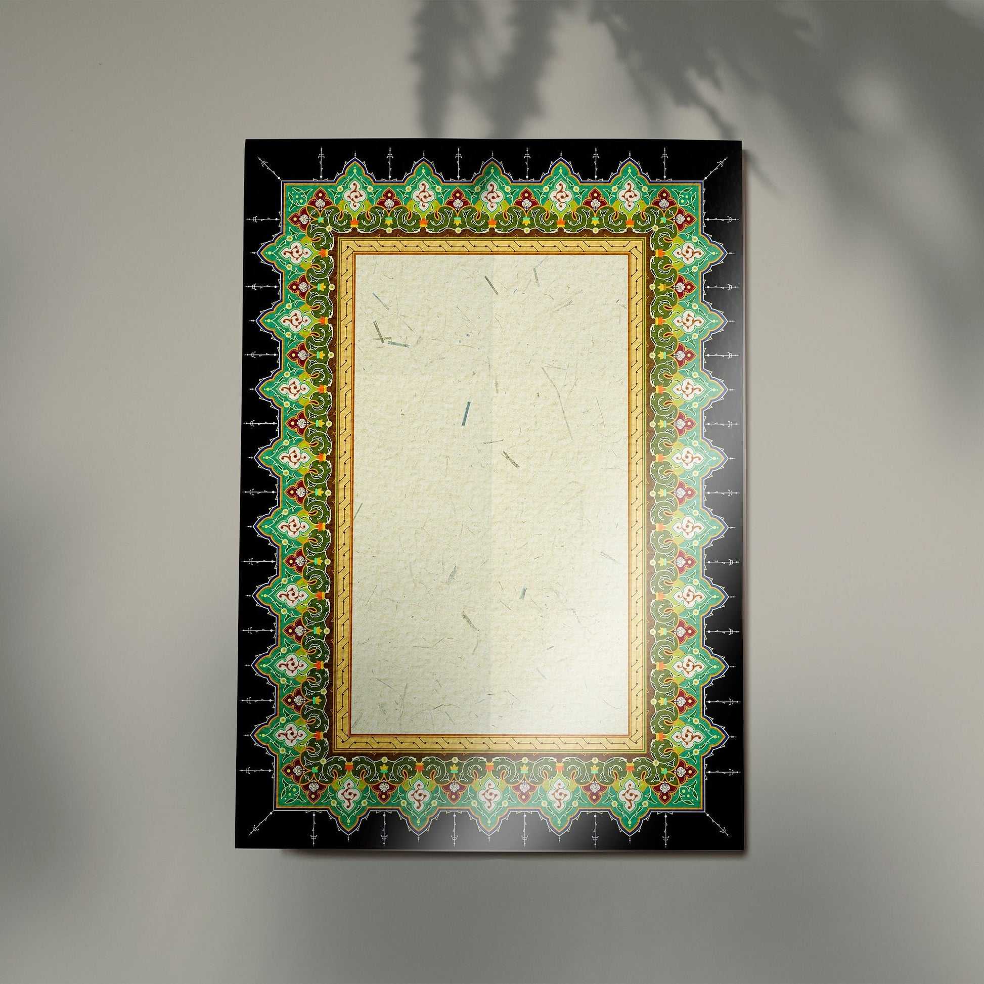 Pack of 20 glossy calligraphy sheets A3 size