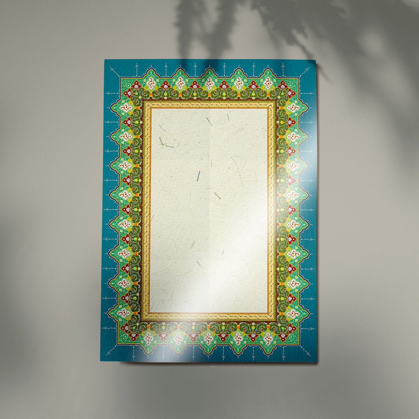 Dip pen nib drawing on glossy calligraphy surface